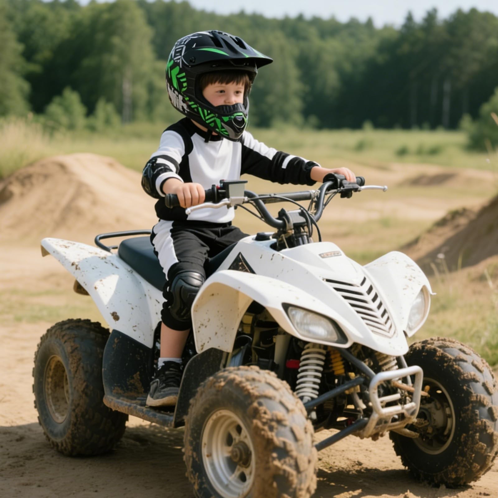 Youth Dirt Bike Helmets Fashion Kids Children Motocross, Motorcycle, BMX, ATV…