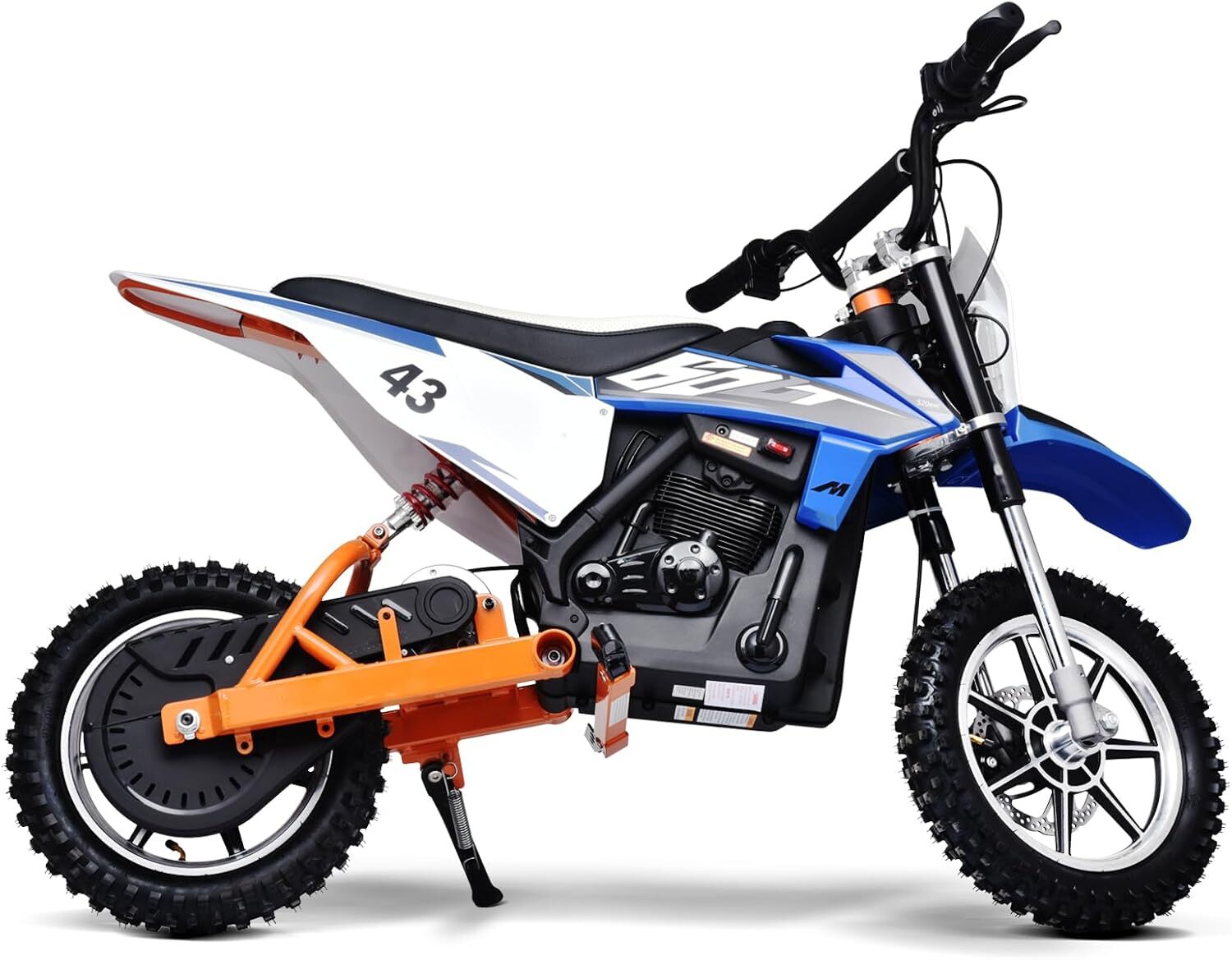 36V Electric Dirt Bike for Kids 500W Motor 15.5MPH Speed with Air-Filled Tires