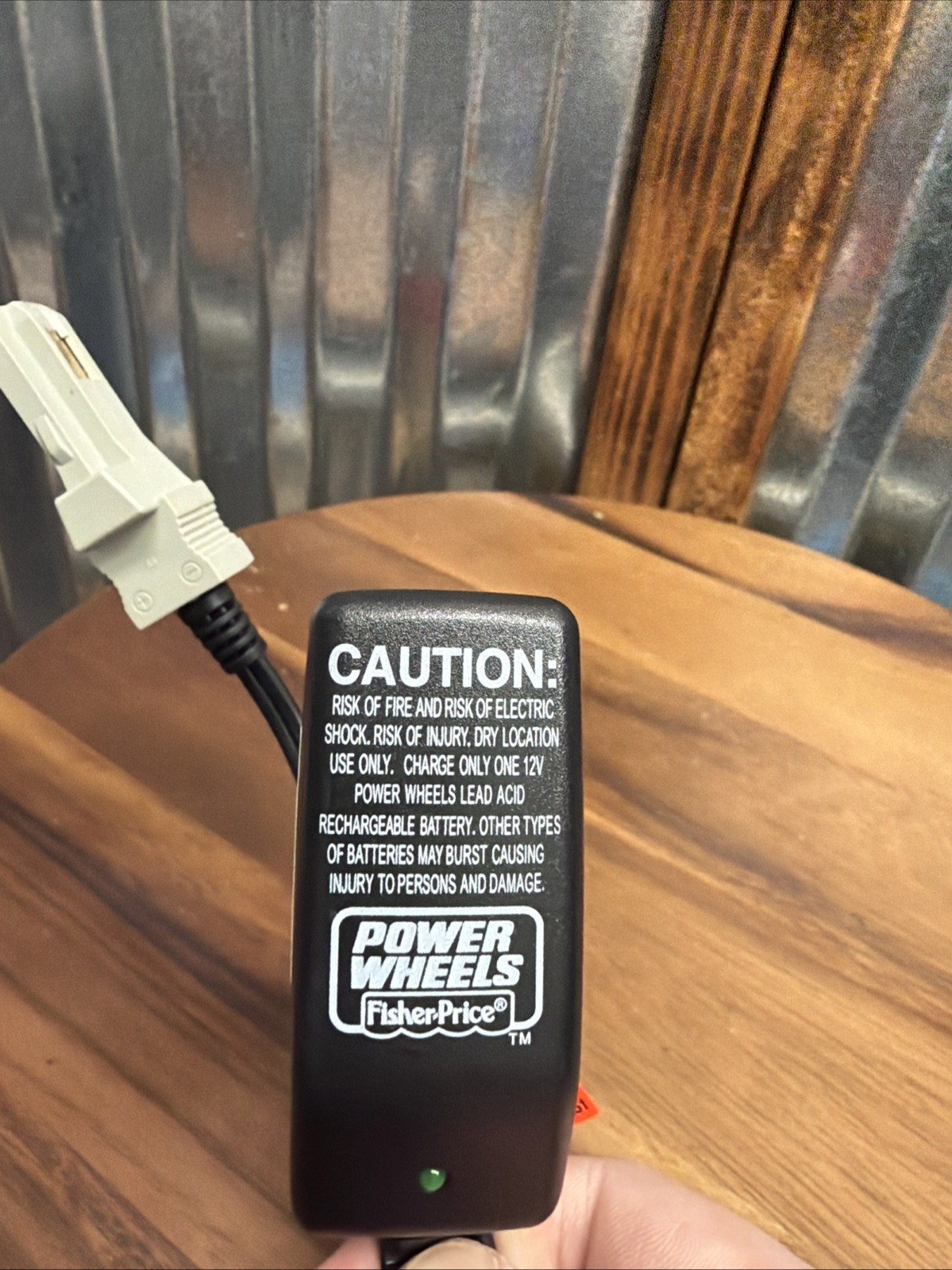 Power Wheels 12V Battery Charger Cord 00801-1480 Genuine OEM Fisher Price New