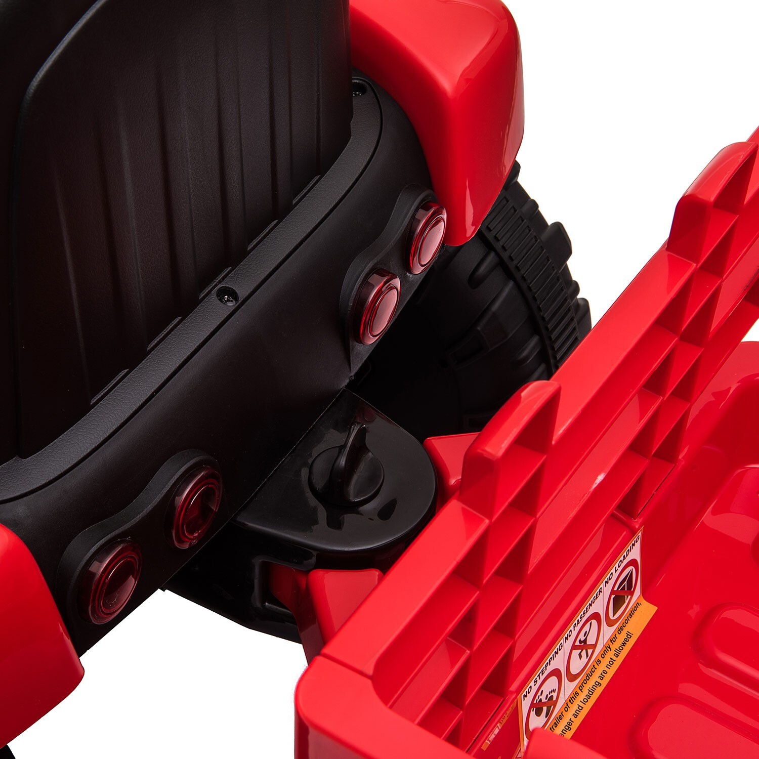Kids Ride On Tractor with Trailer 12V Battery Powered Toy