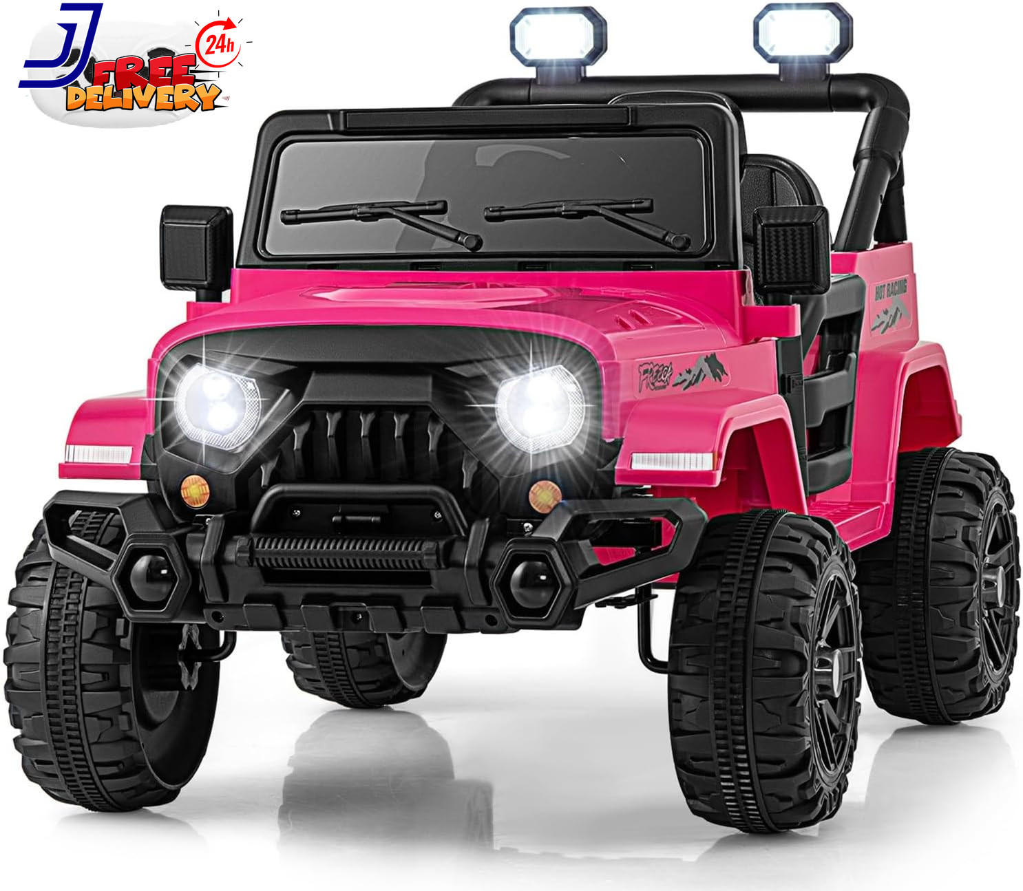 12V Kids Ride on Toy Electric Car Battery Power Wheel Truck w/Remote Control LED