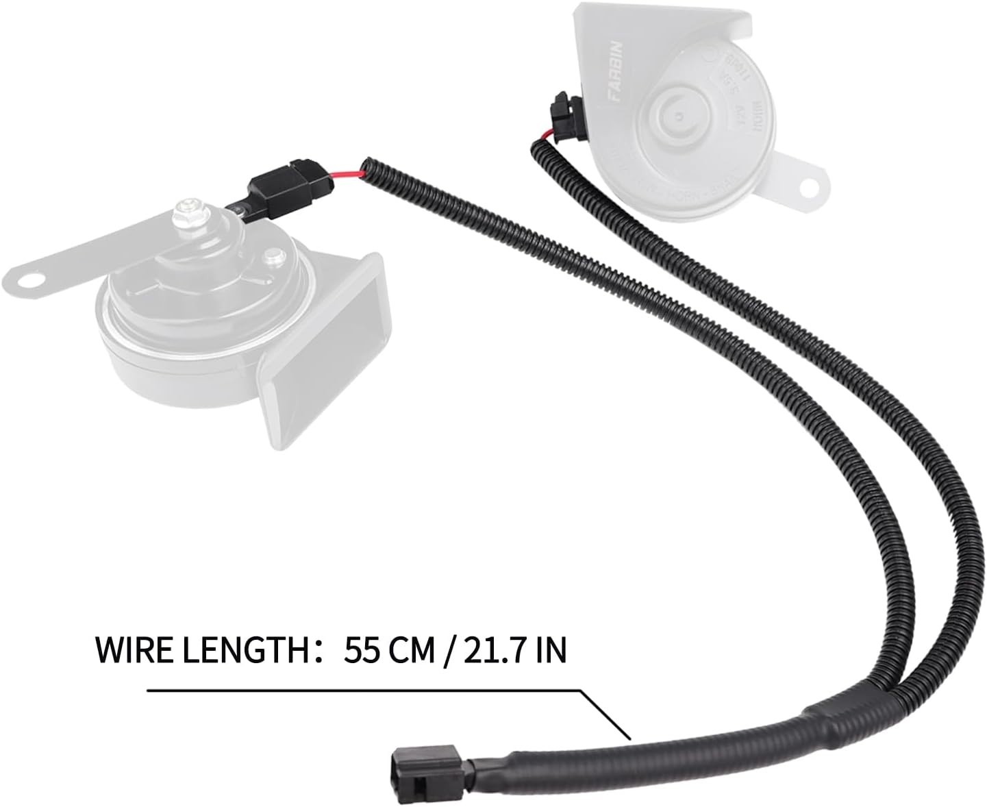 AOLIHAN Car Horn for Toyota with 1 to 2 Plug Compatible with Toyota, 12V Wate…