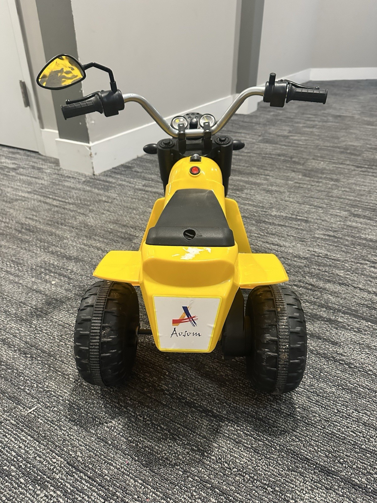 Aosom Kids Electric Pedal Motorcycle 6V Battery Powered