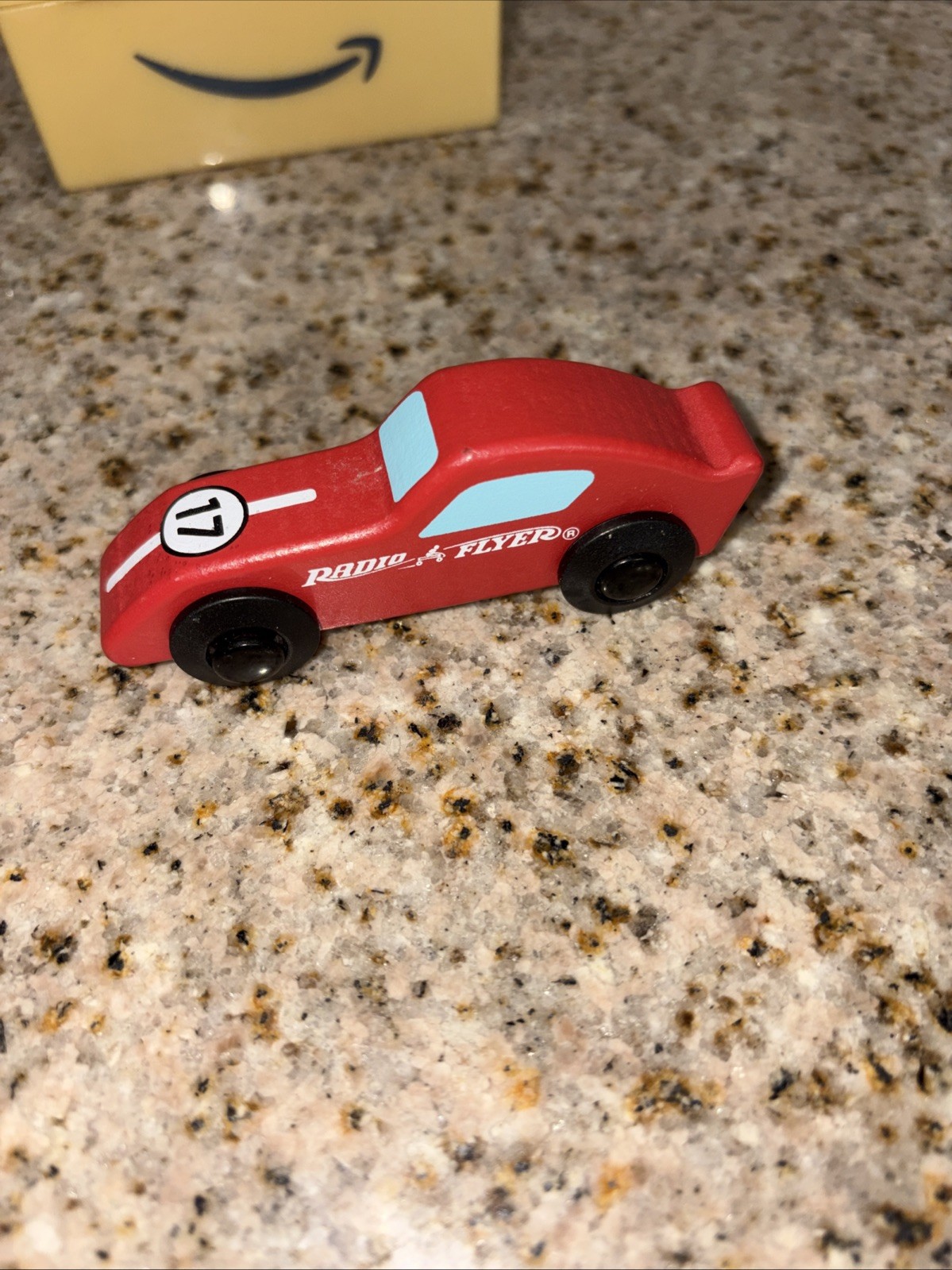 Amazon Delivery Van replacement radio flyer toy car with box 3 1/2″ wood #155