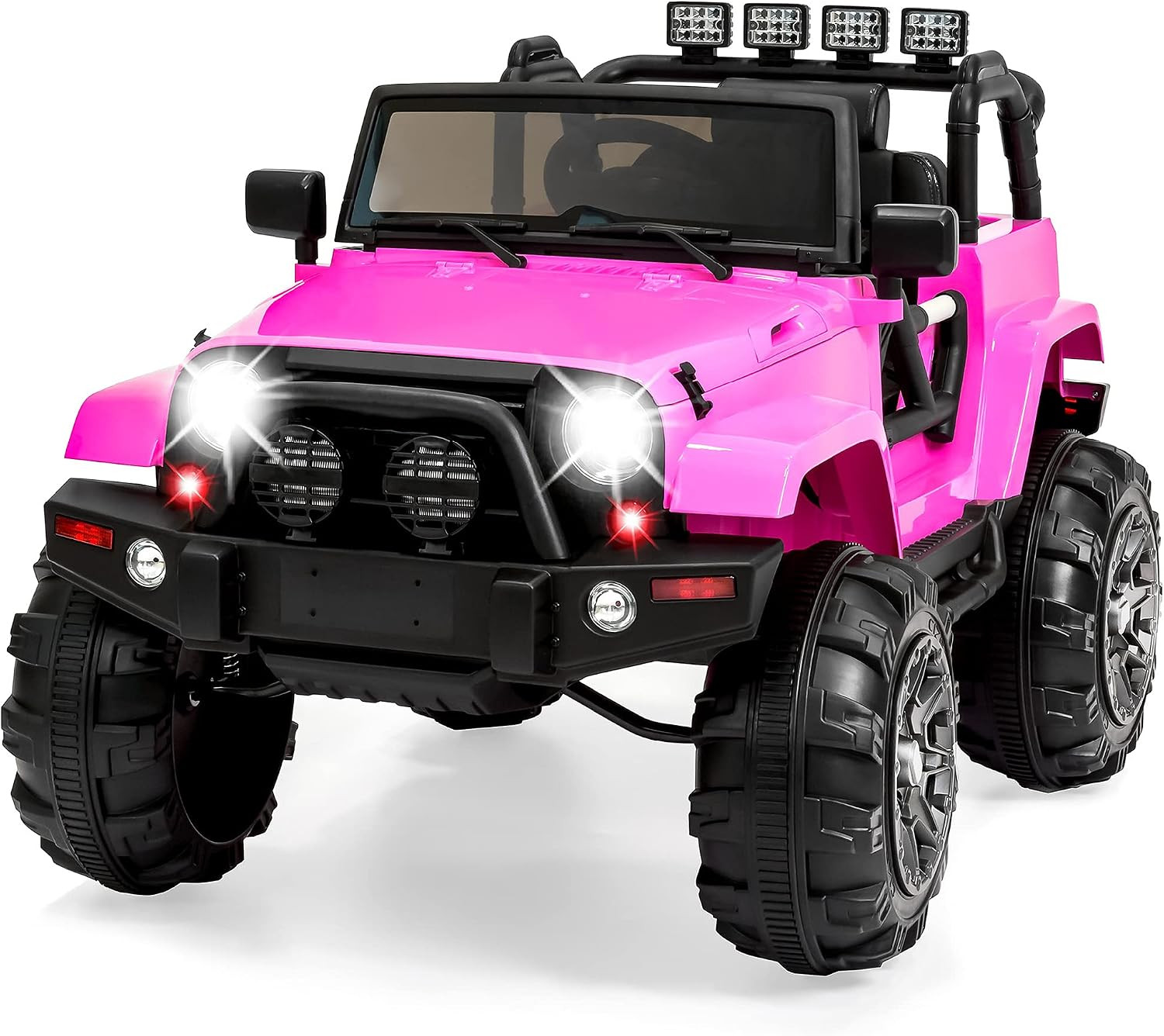 Best Choice Products Jumbo 12V Kids Electric Vehicle Toy Ride on Car with Parent