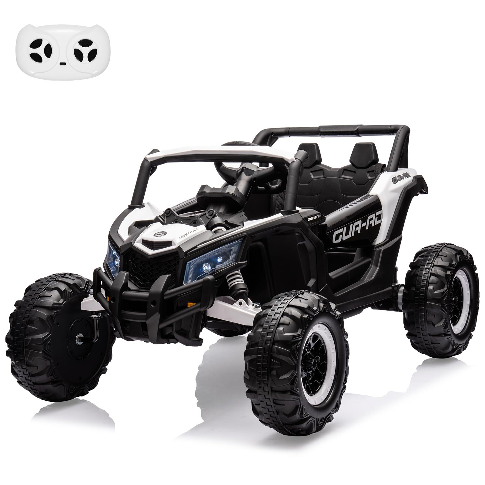 24V Kids UTV Ride on Car with Remote Control Battery Powered 4 Wheeler Off-Road