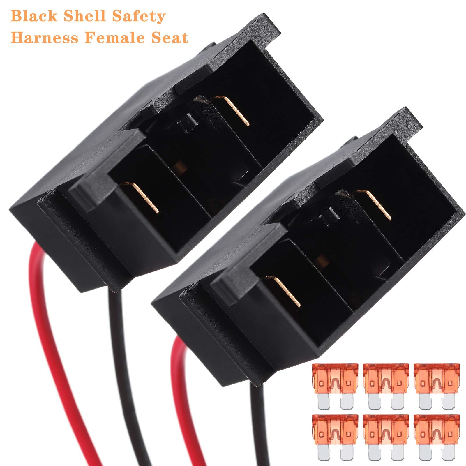 2 Pcs Wire Harness Connector Compatible with 12-Volt SLA Battery Wheels Power…