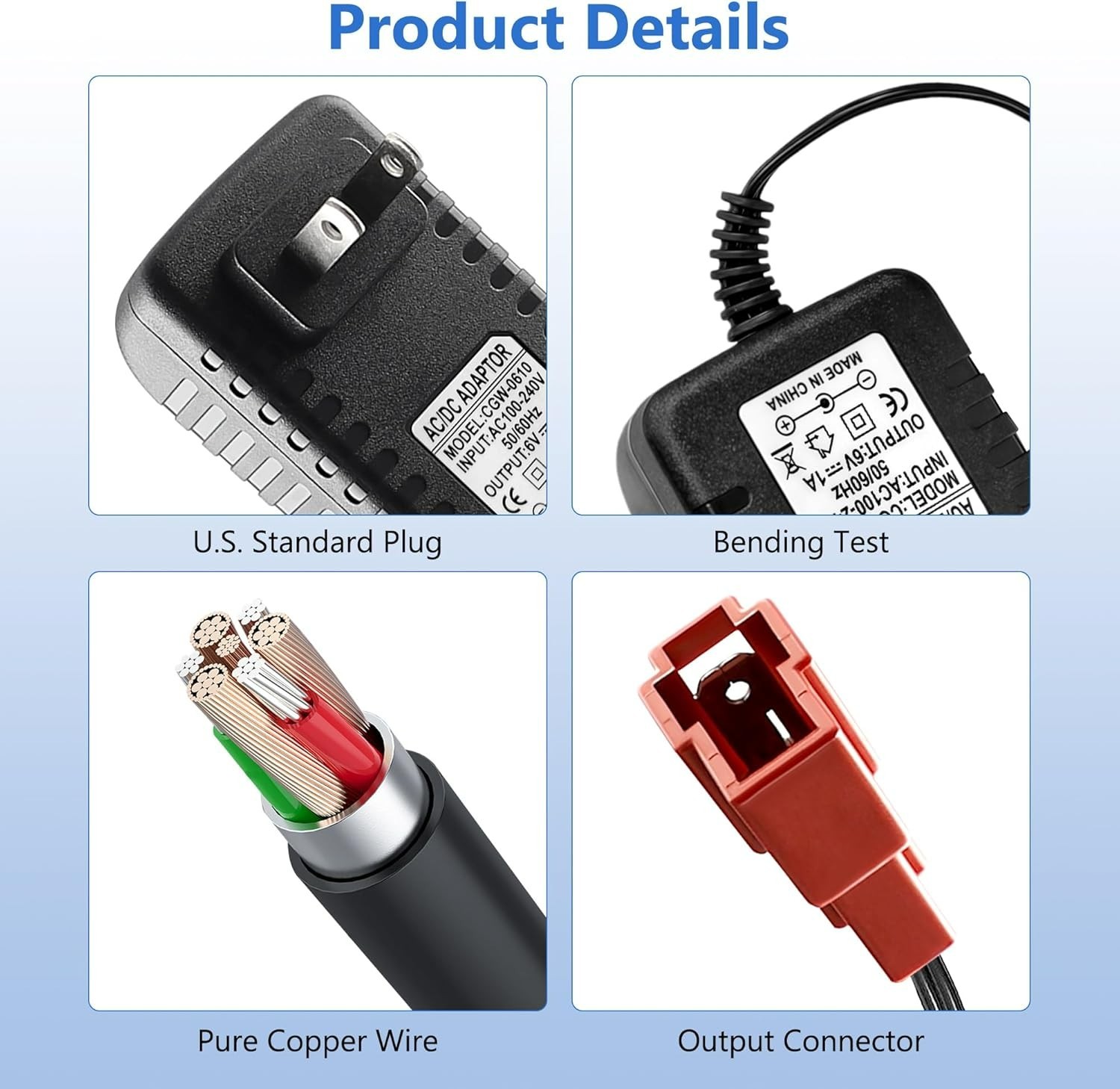 6V Battery Charger for Kids Ride-On Cars – Smart, Compatible & Safe Charging