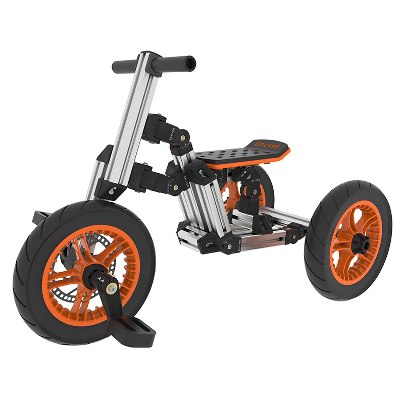 20 in 1 Construction Kit Kids Go Kart Set Sit/Stand Scooter for Kid 1 to 8