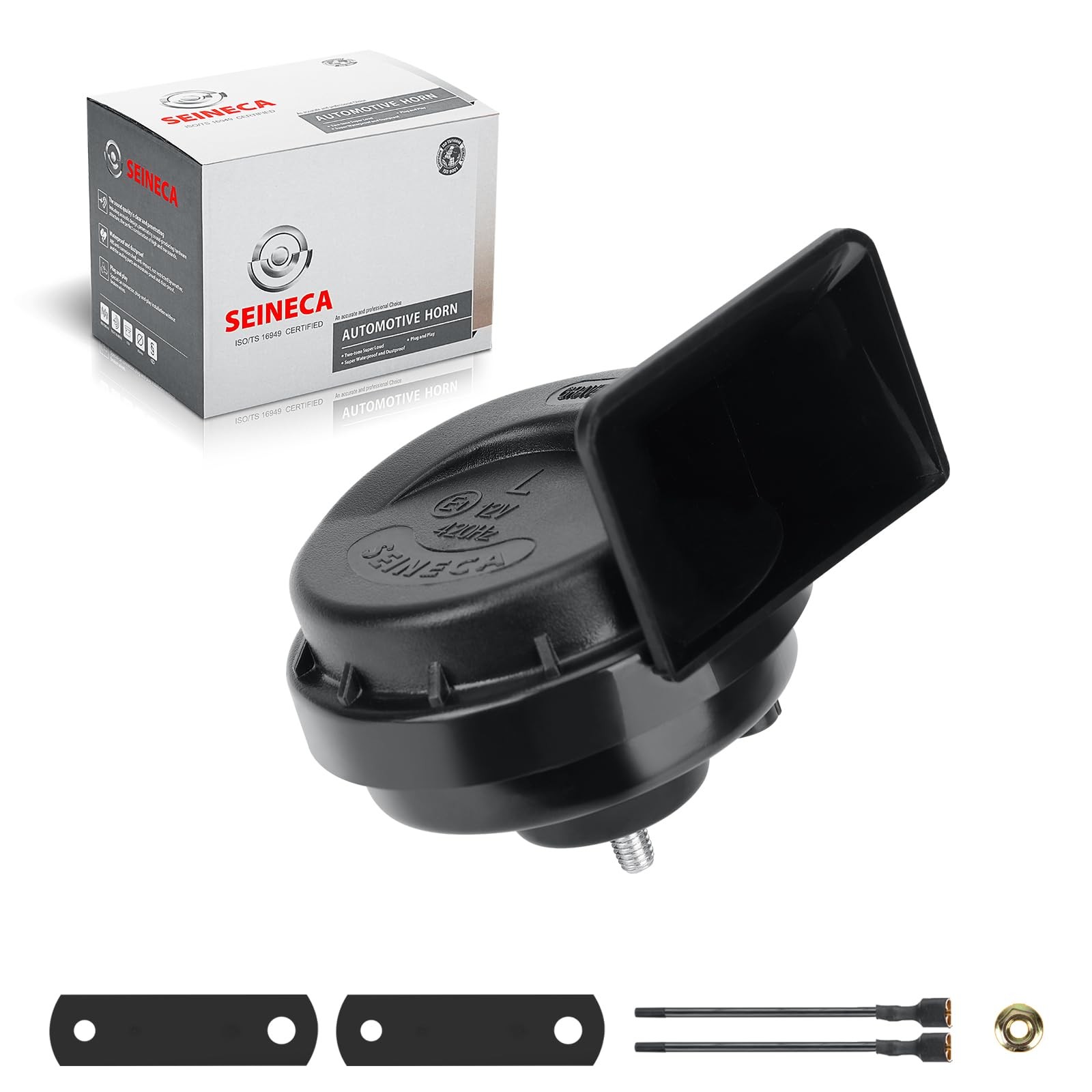 Car Horn Loud Waterproof High-Tone 520HZ Universal for Motorcycle Any 12V Veh…