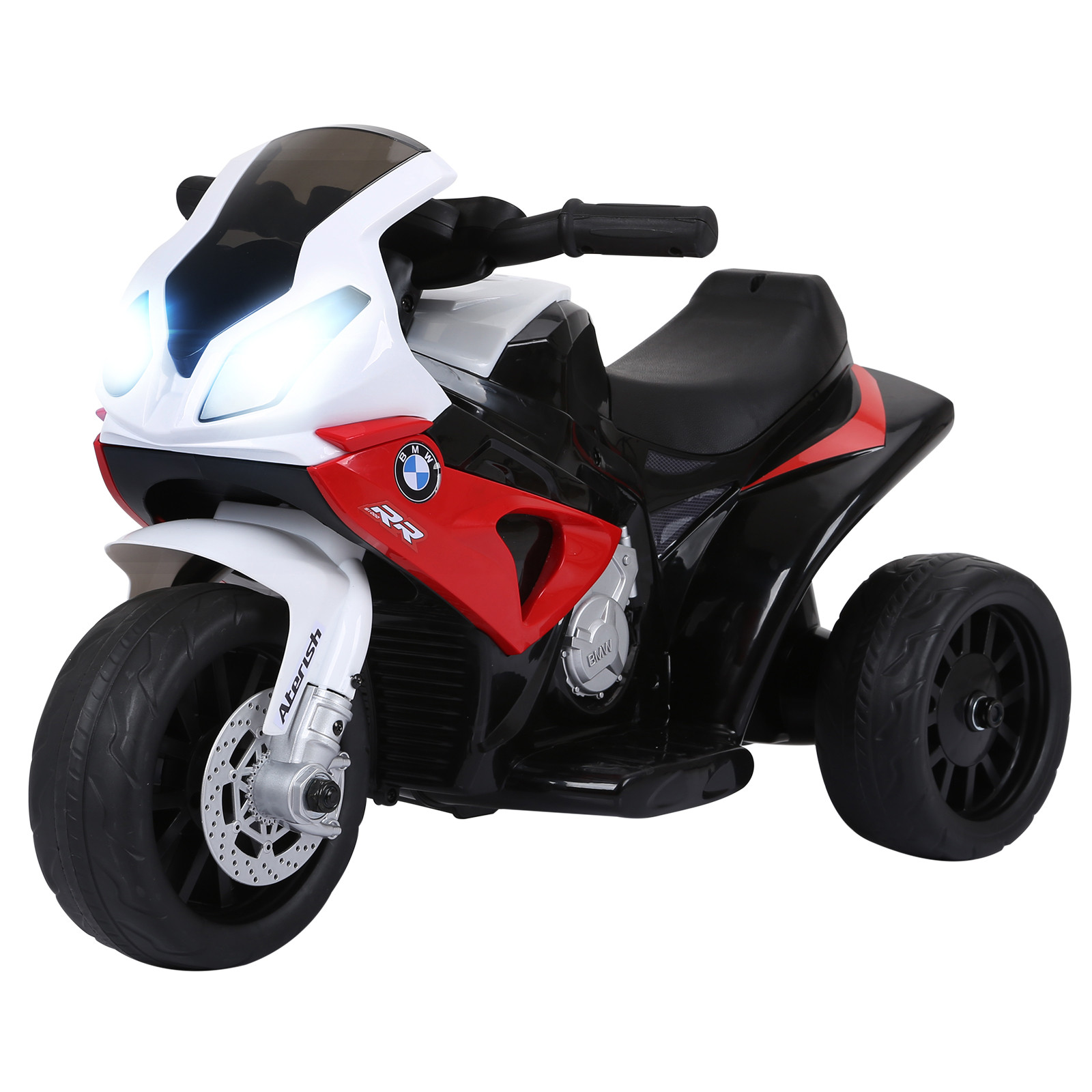 Aosom 6V Kids Motorcycle Licensed BMW, Toddler motorcycle with Headlight, Blue