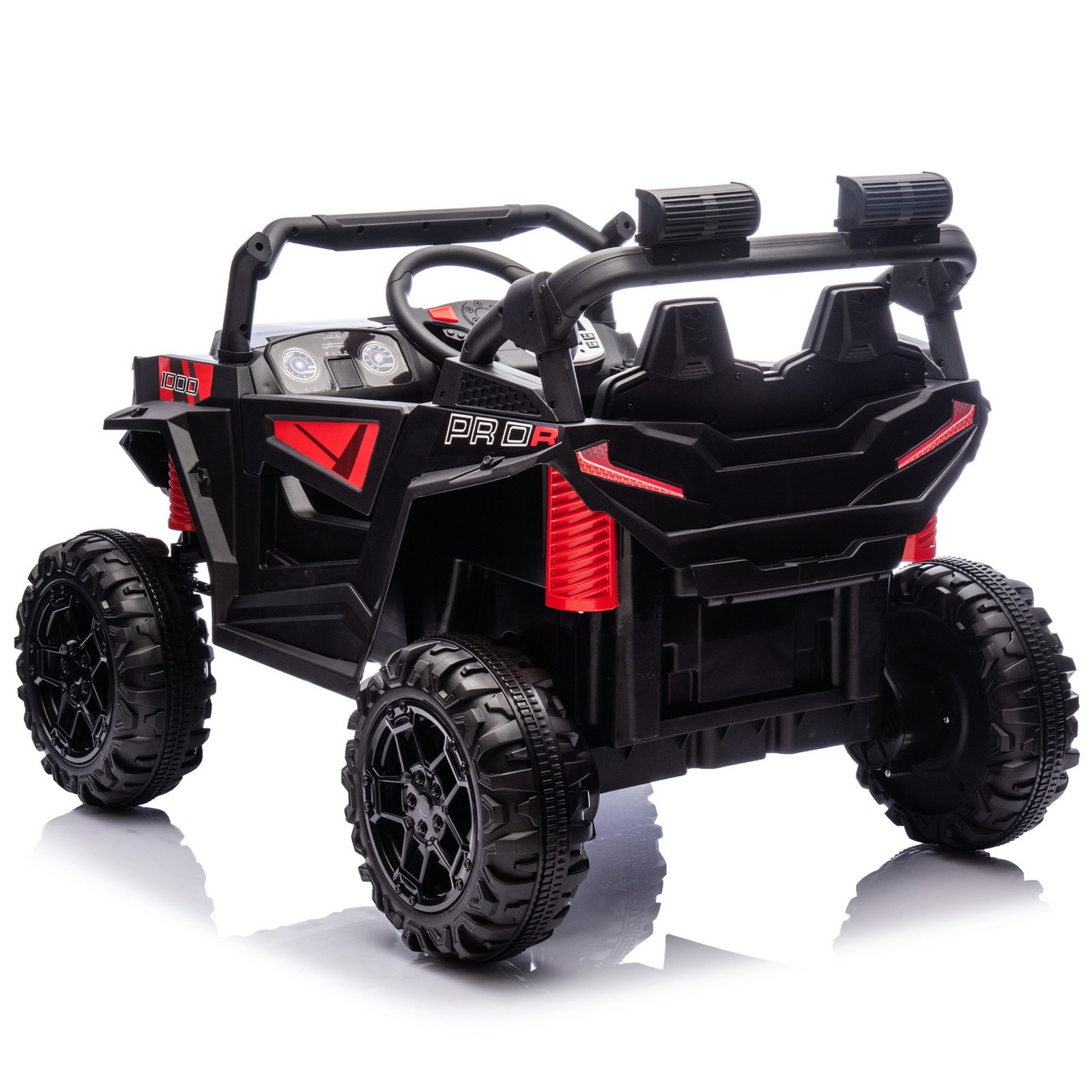 4-Wheel Suspension 24V 400W Kids Ride On UTV Toy Car Parent Control LED Lights