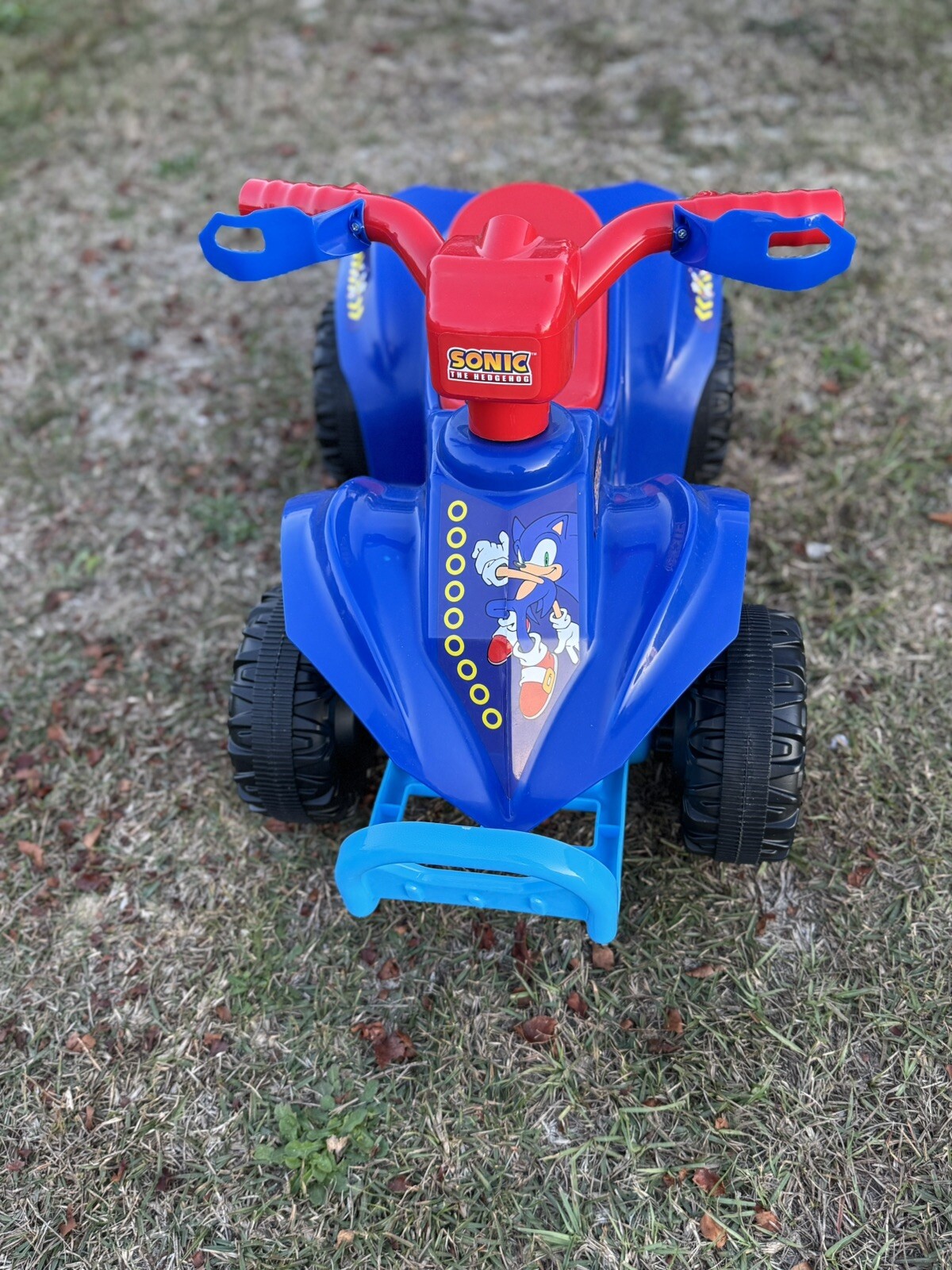 Sonic the hedgehog kids quad atv