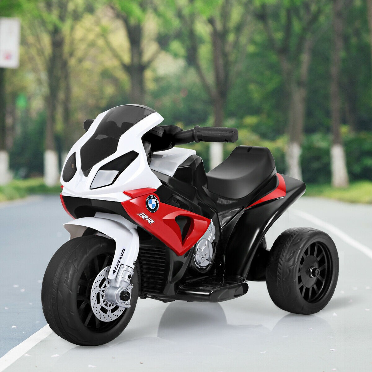 Kids Ride On Motorcycle BMW Licensed 6V Electric 3 Wheels Bicycle w/