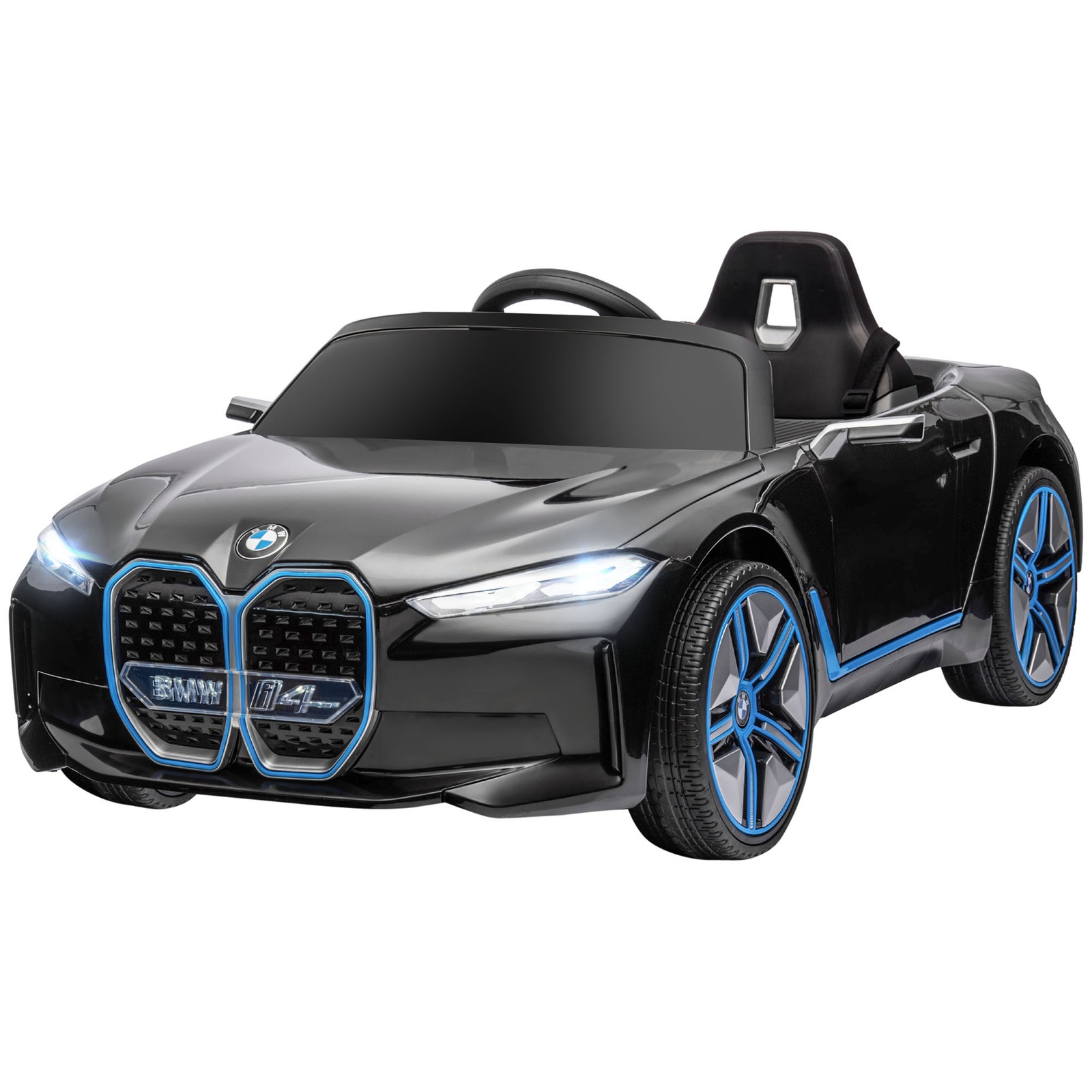 12V Electric Ride On Car with Remote Control Battery Powered Toy for Kids 3-6