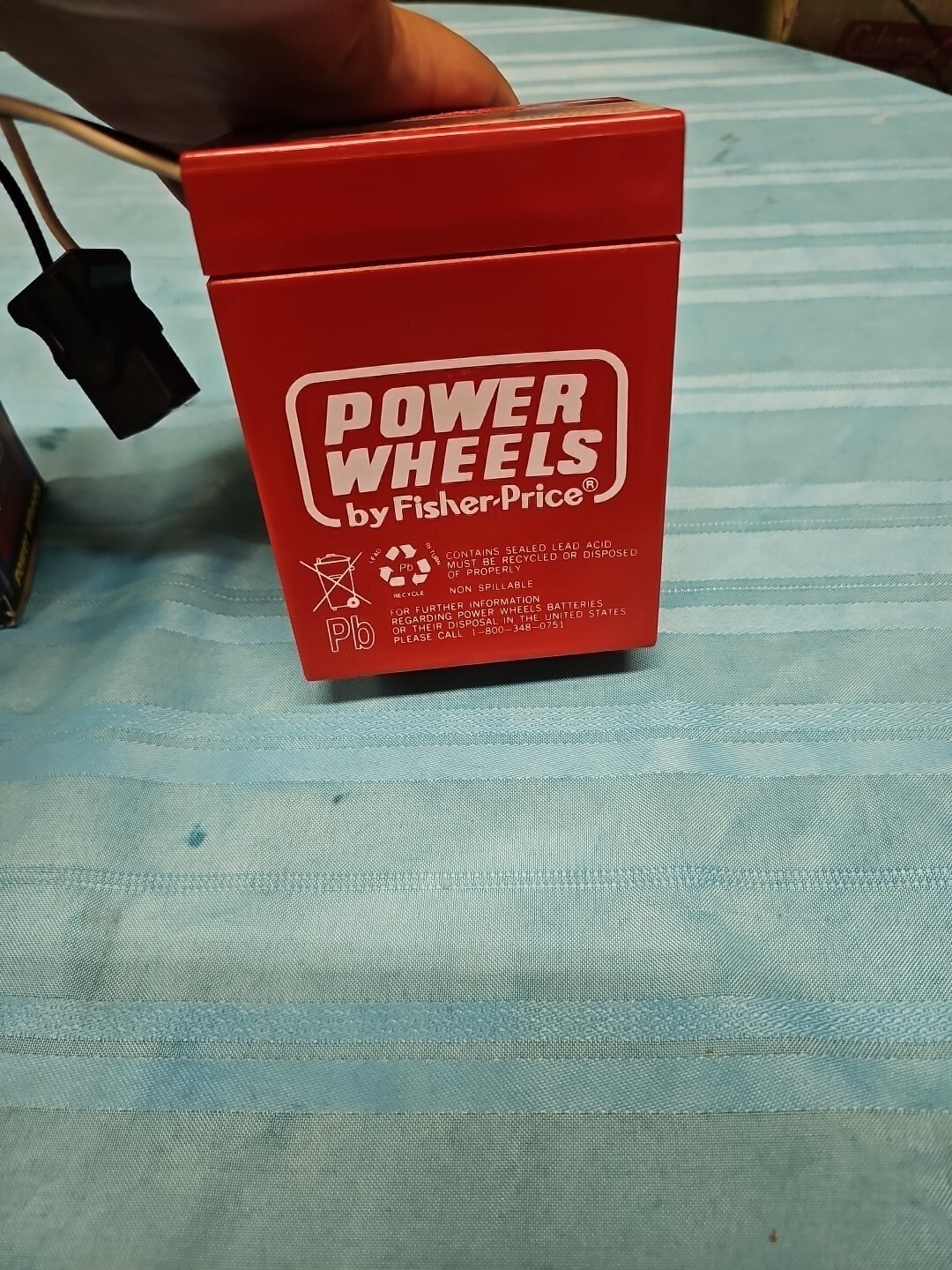 Fisher-Price Power Wheels 6-Volt Rechargeable Battery (Untested)