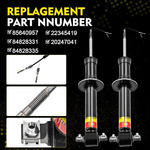 85640957 2PCS Front Shock Absorbers with 85640957 84828331 2PCS Shocks