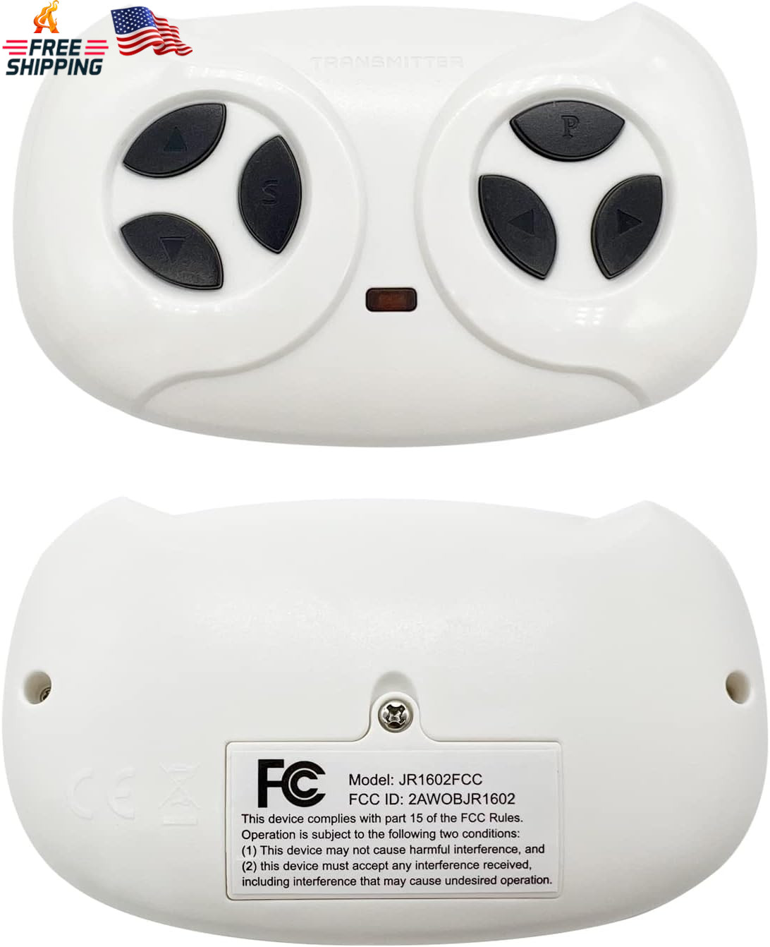 FLHFULIHUA 2.4G Bluetooth Remote Control Remote for Ride on Car Controller Trans