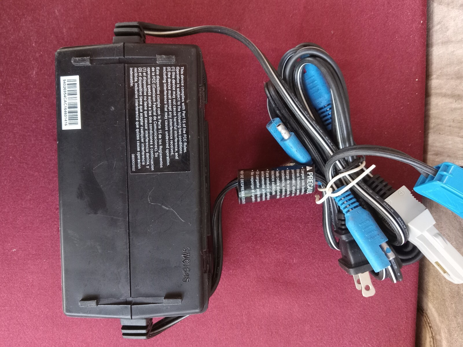 Schumacher ChargeNRide 6v/12v Automatic Universal Charger For Ride On Toys