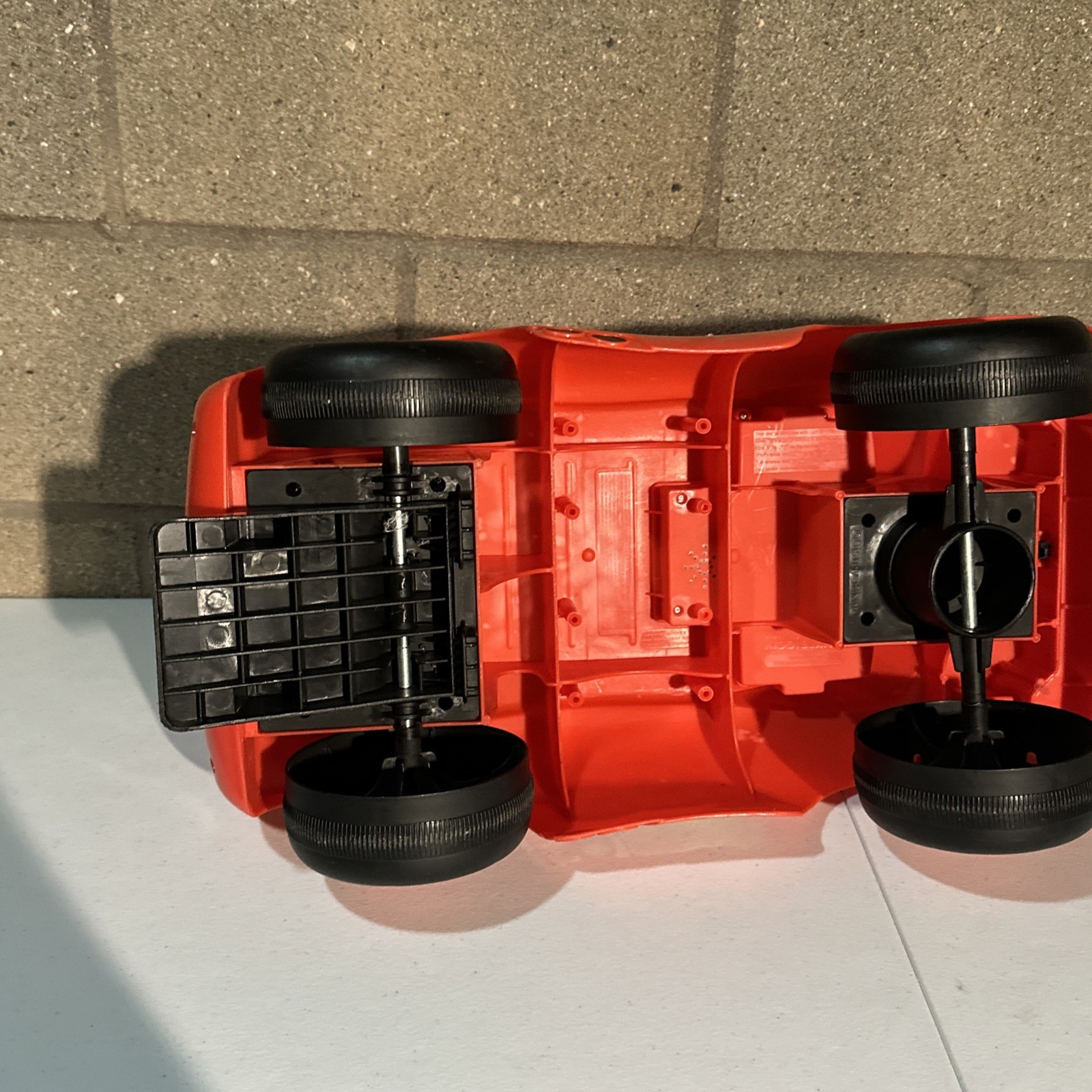 Lightning McQueen Racer Ride-On Car Toddlers Engine Sounds Music Lights Steering