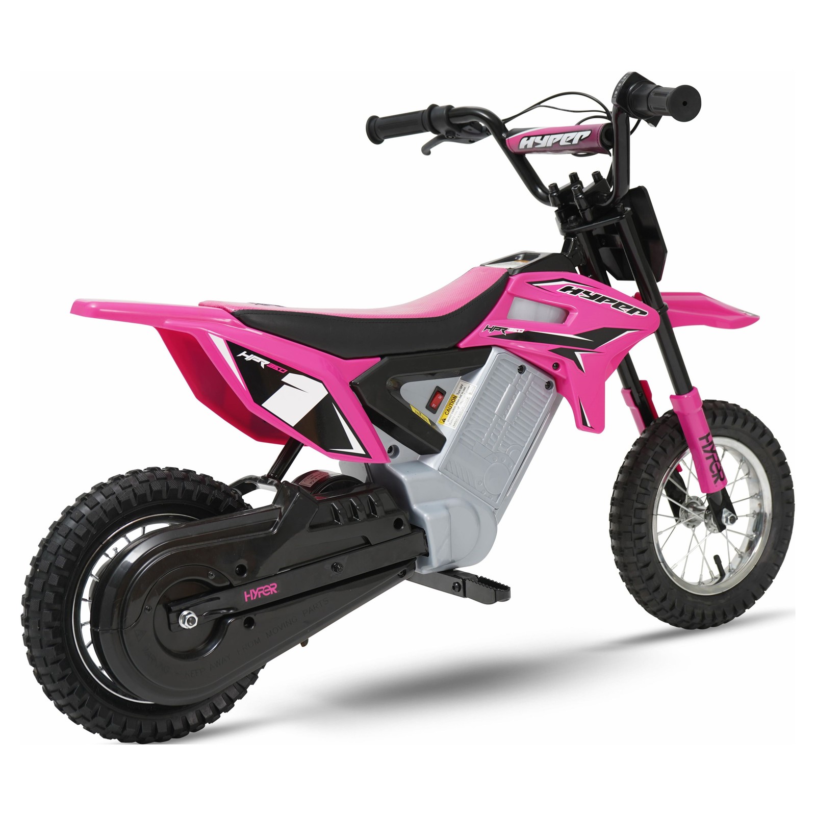 HPR 350 Dirt Bike 24Volt Electric Motorcycle Pink Recommended for Age 13 Years