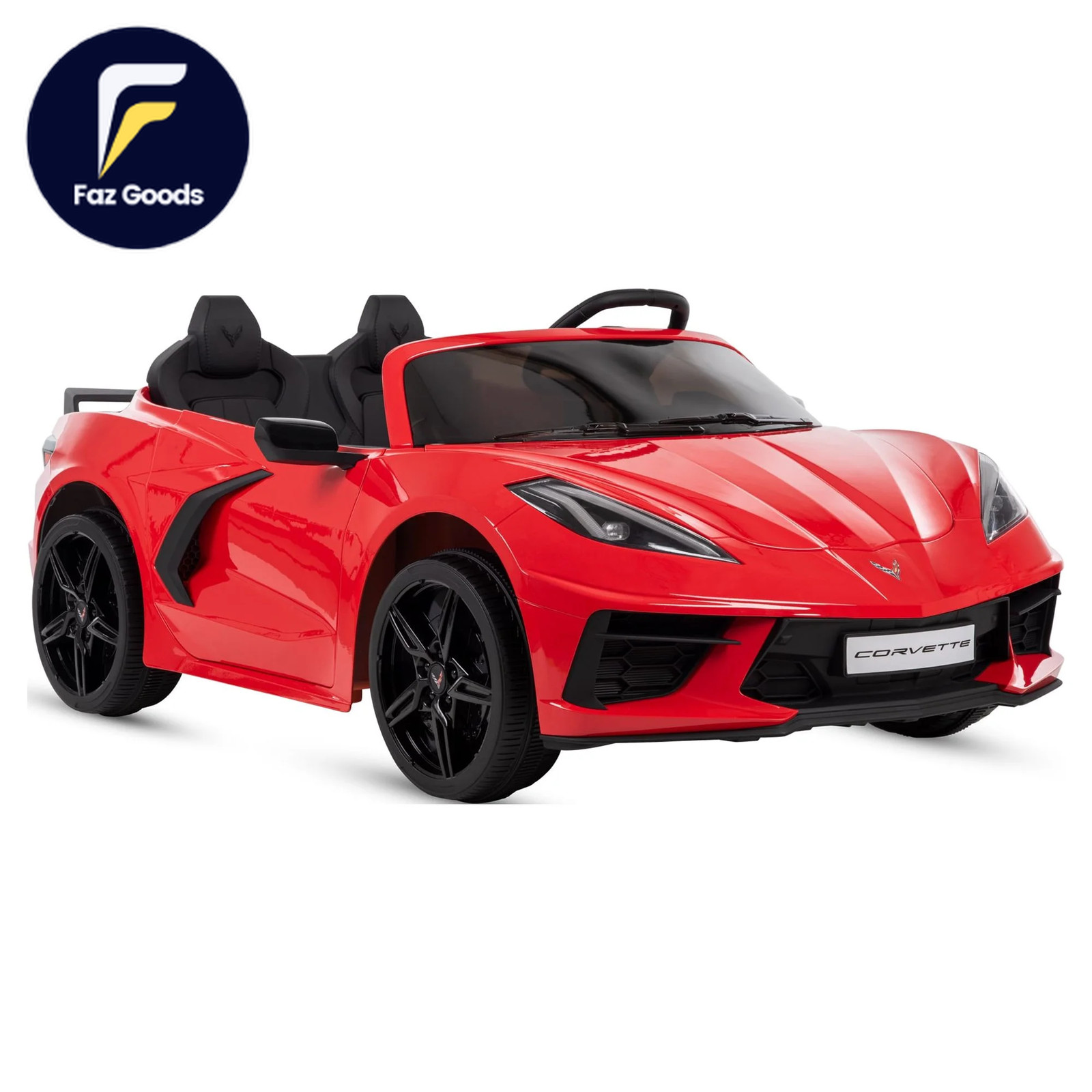 12V Corvette Stingray Battery Powered Ride-On Car Children Ages 3+ Sounds