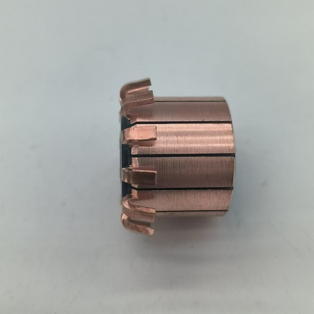 Brush Motor Part Commutator Slip Ring 12 Segments Design For DC Motors
