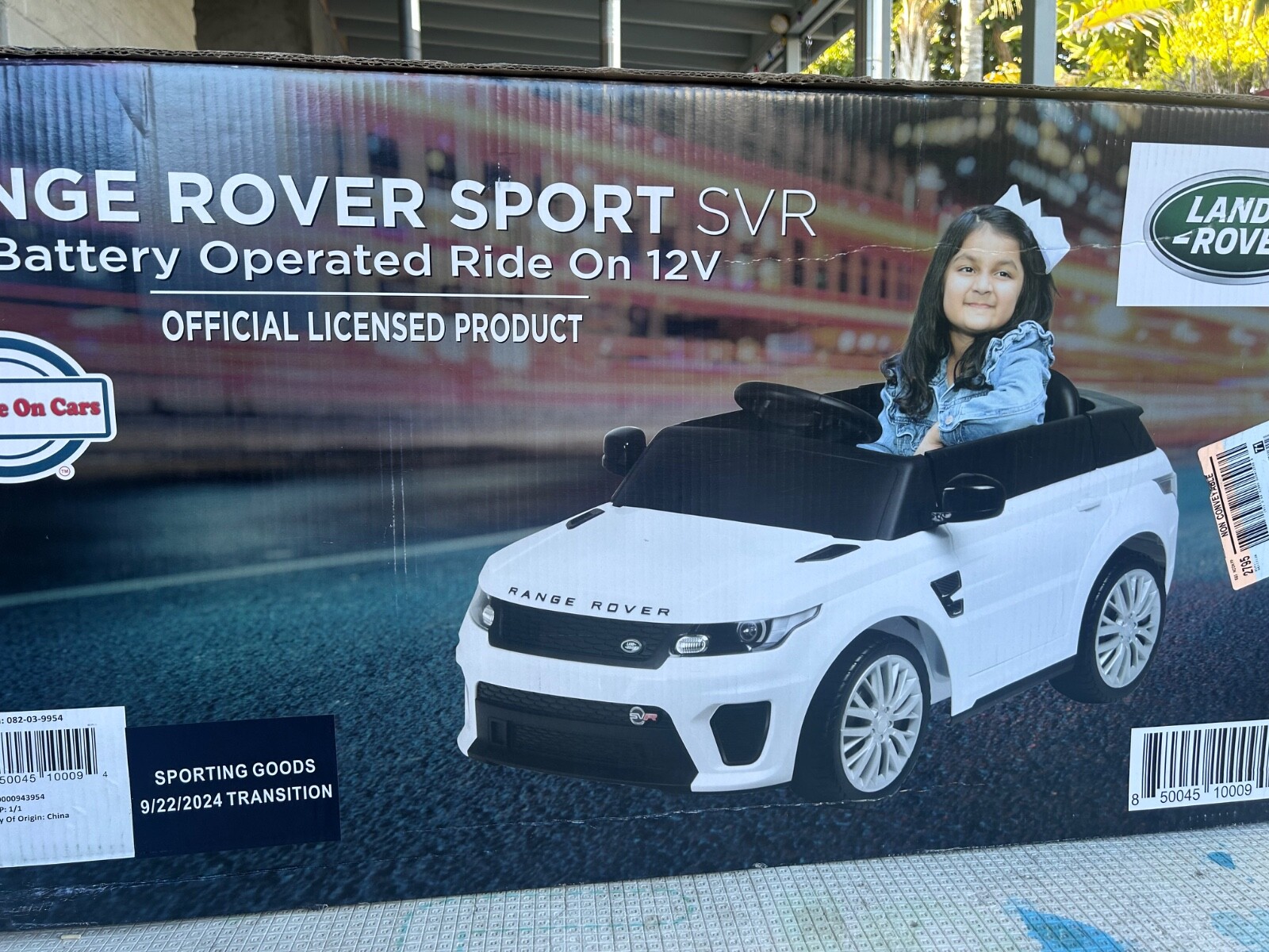 Best Ride on Cars 12V Range Rover Powered Ride-On – White
