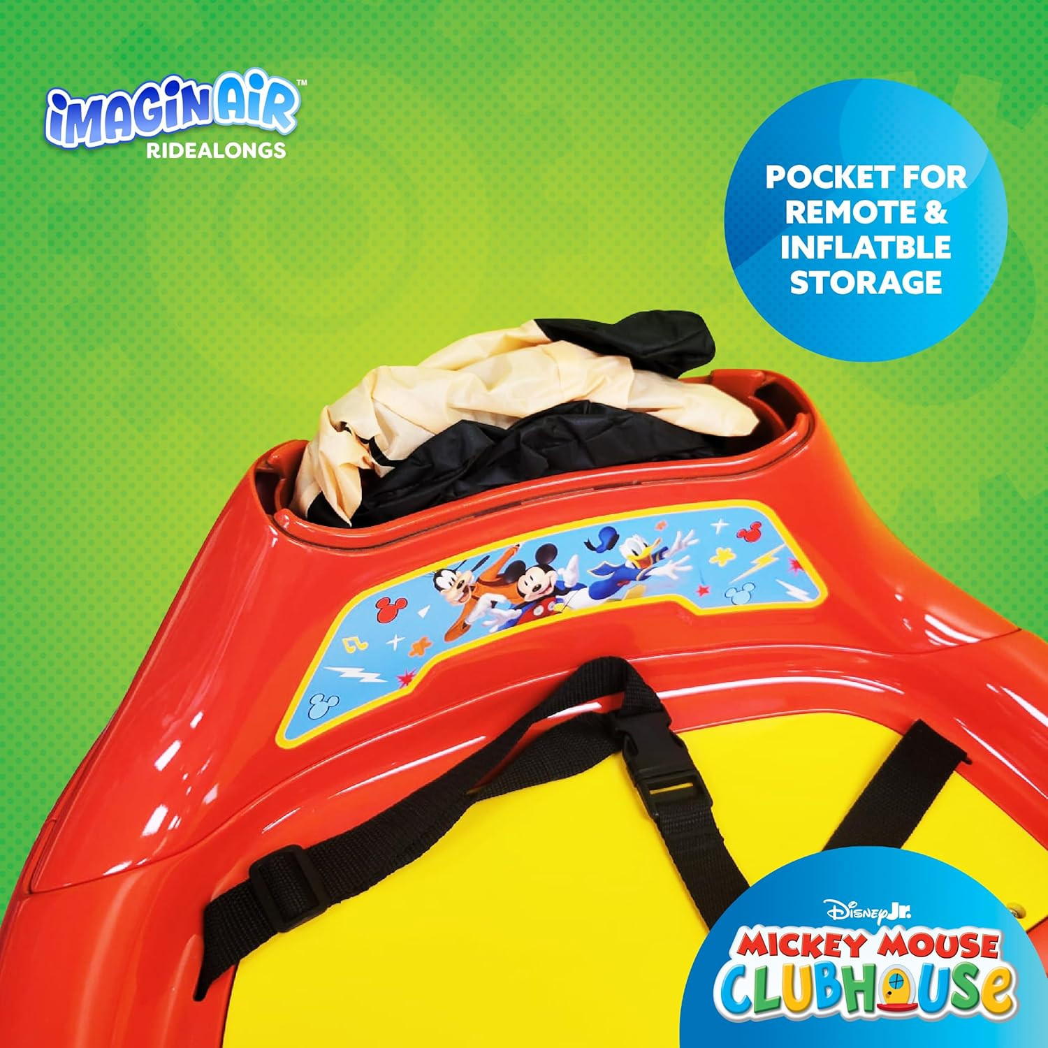 6V Mickey Mouse Toys Toddler Bumper Car – Ride on Toddler Toy, Kids Electric Bum