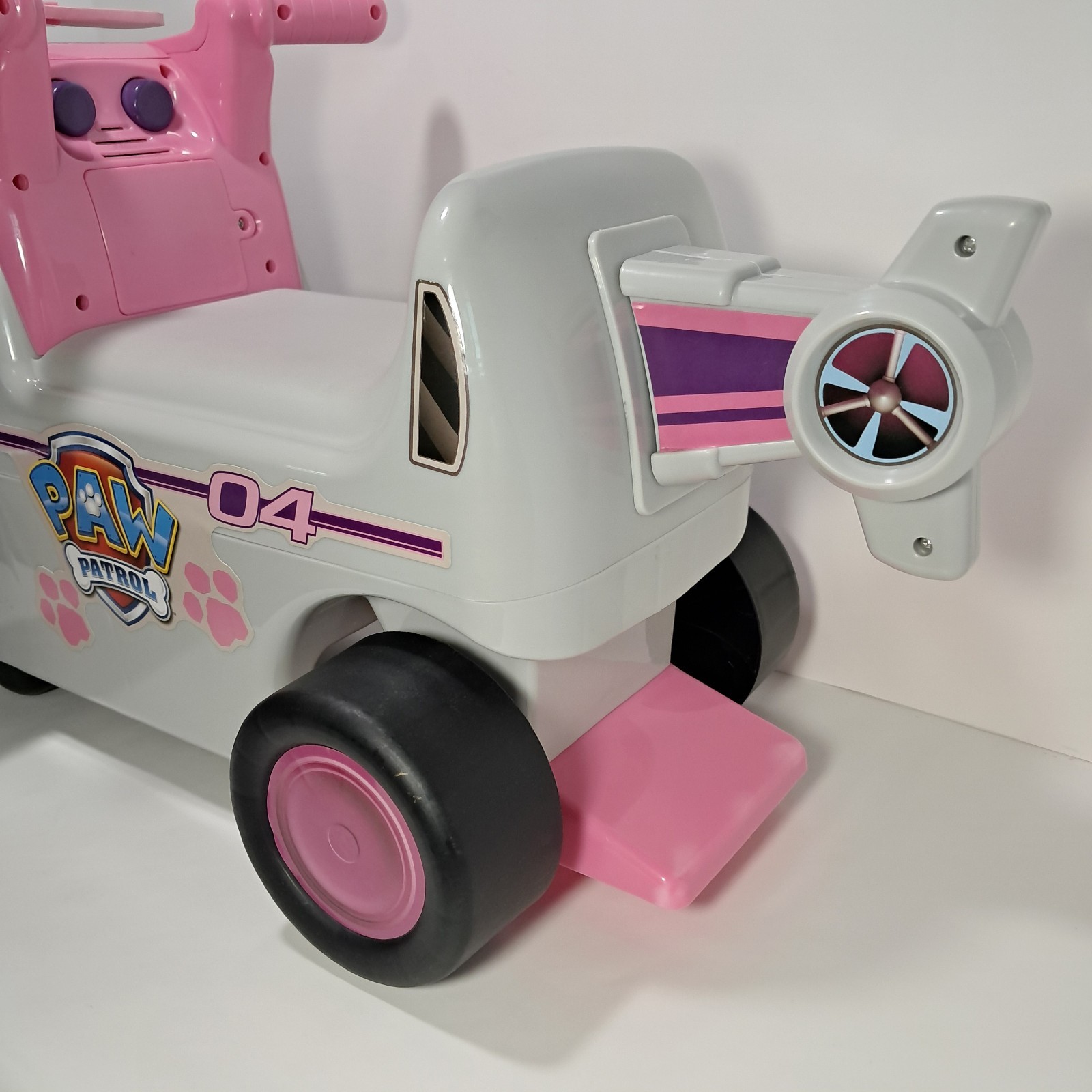 Paw Patrol Skye High Flying Helicopter Ride On Toy Music, Sounds & Lights JAKKS