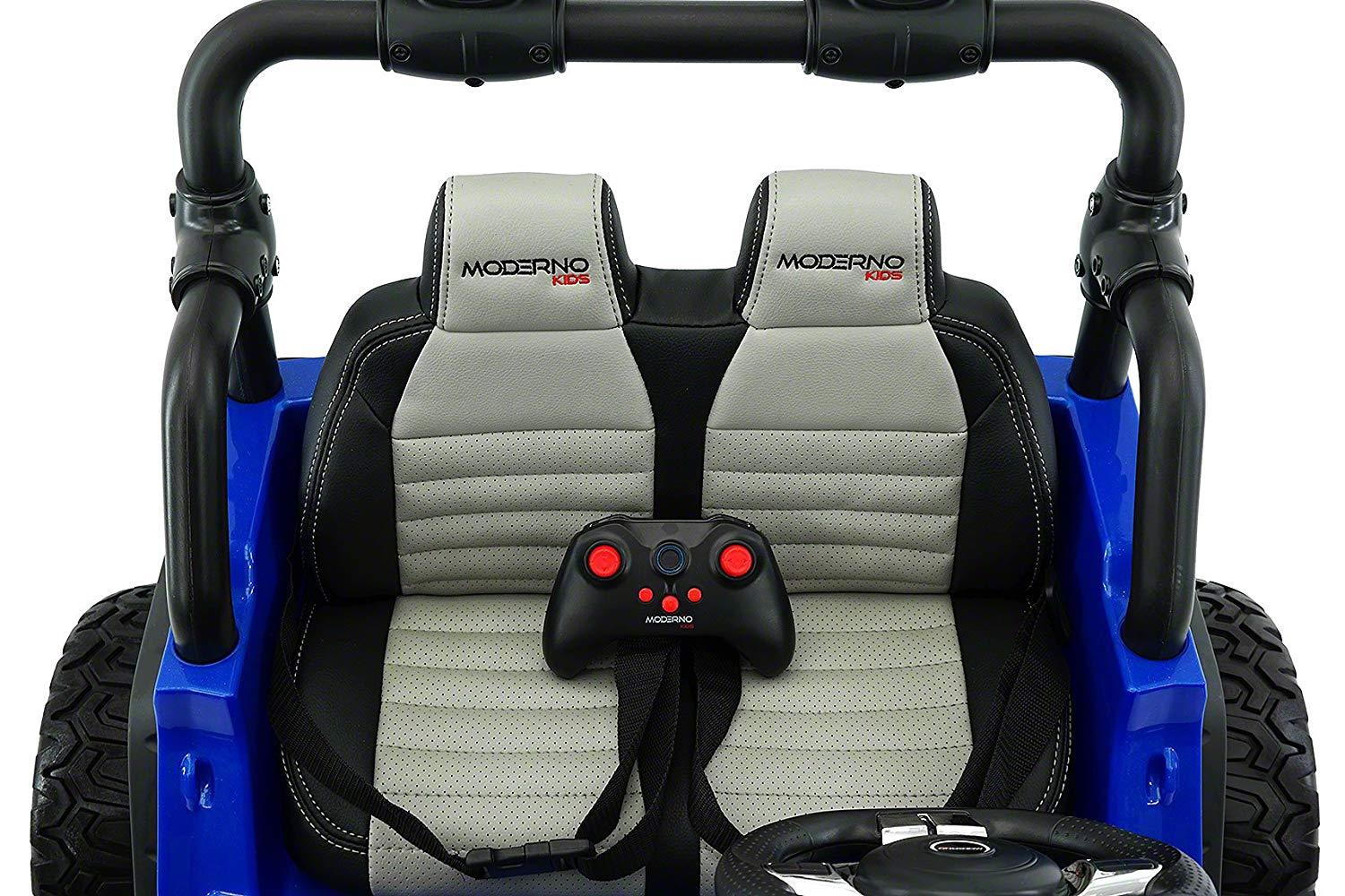 24V TWO SEATER KIDS RIDE ON TRUCK CAR JEEP 2 POWERFUL MOTORS,RUBBER TIRES,MP3+RC
