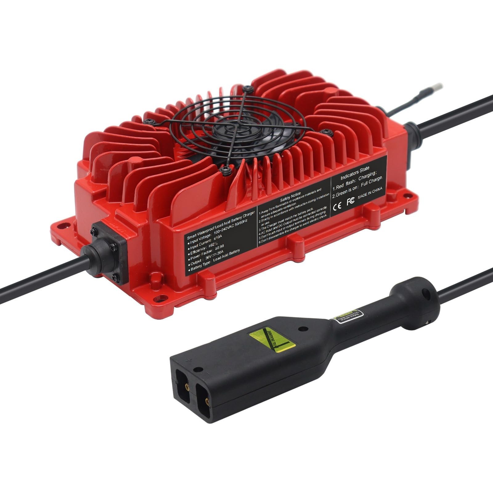 20 AMP 36 Volts Replacement Battery Charger for 36 Volt EZGO EZ-GO TXT Golf C…
