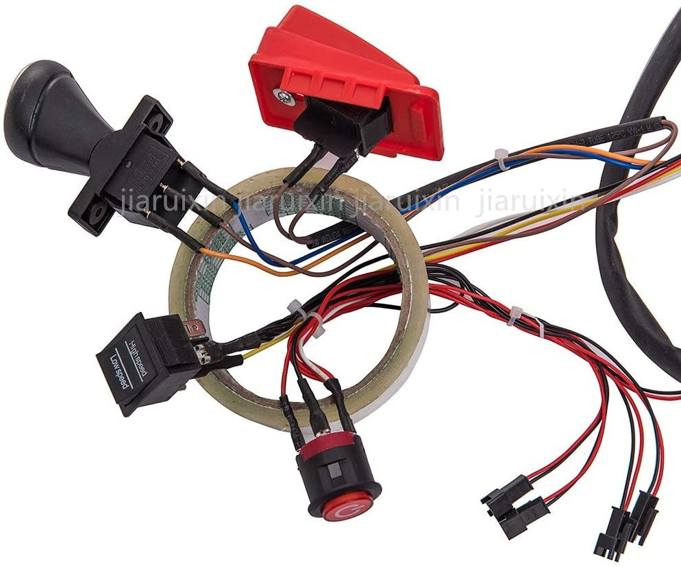 24 Volt Children Electric Car DIY Modified Wires and Switch Kit,With Remote Cont