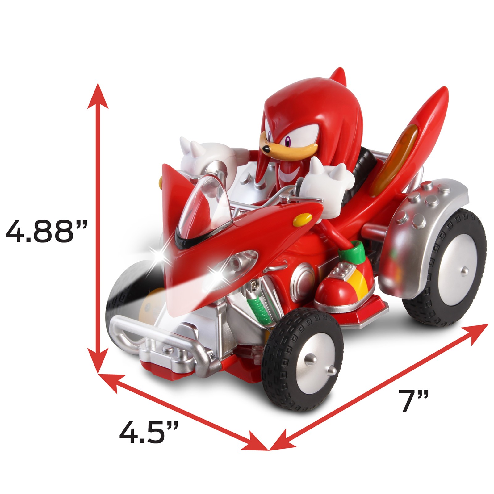 NKOK Sonic and Sega All Stars Racing Remote Controlled ATV Car w/ Lights
