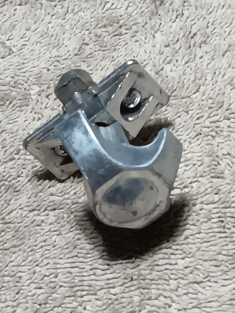 1x ONE Power Wheels CHROME Hood Latch Clamp Jeep Wrangler