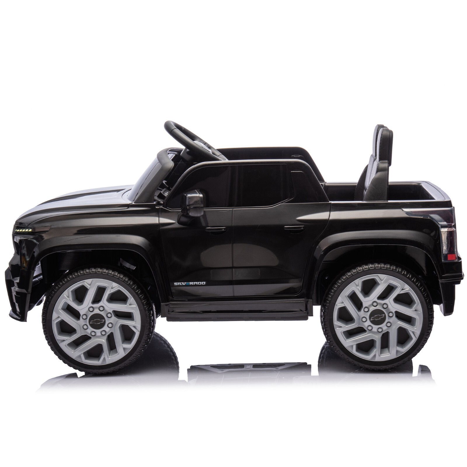 Kids Ride on Truck Licensed Chevrolet Silverado Electric Car Toy with Remote