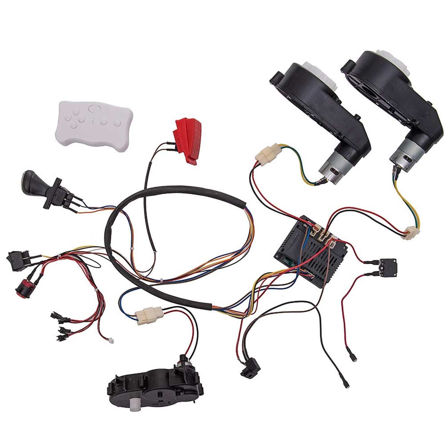 weelye Kids Ride On Car 12V DIY Modified Wires Complete Set of Remote Control…