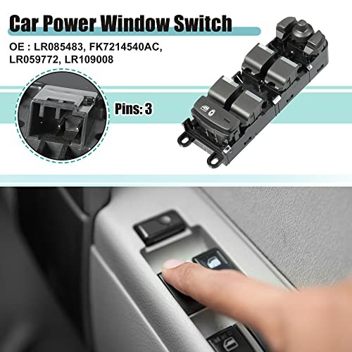 Front Left Window Switch for Land Rover Discovery Sport 2014-2015 LR085483