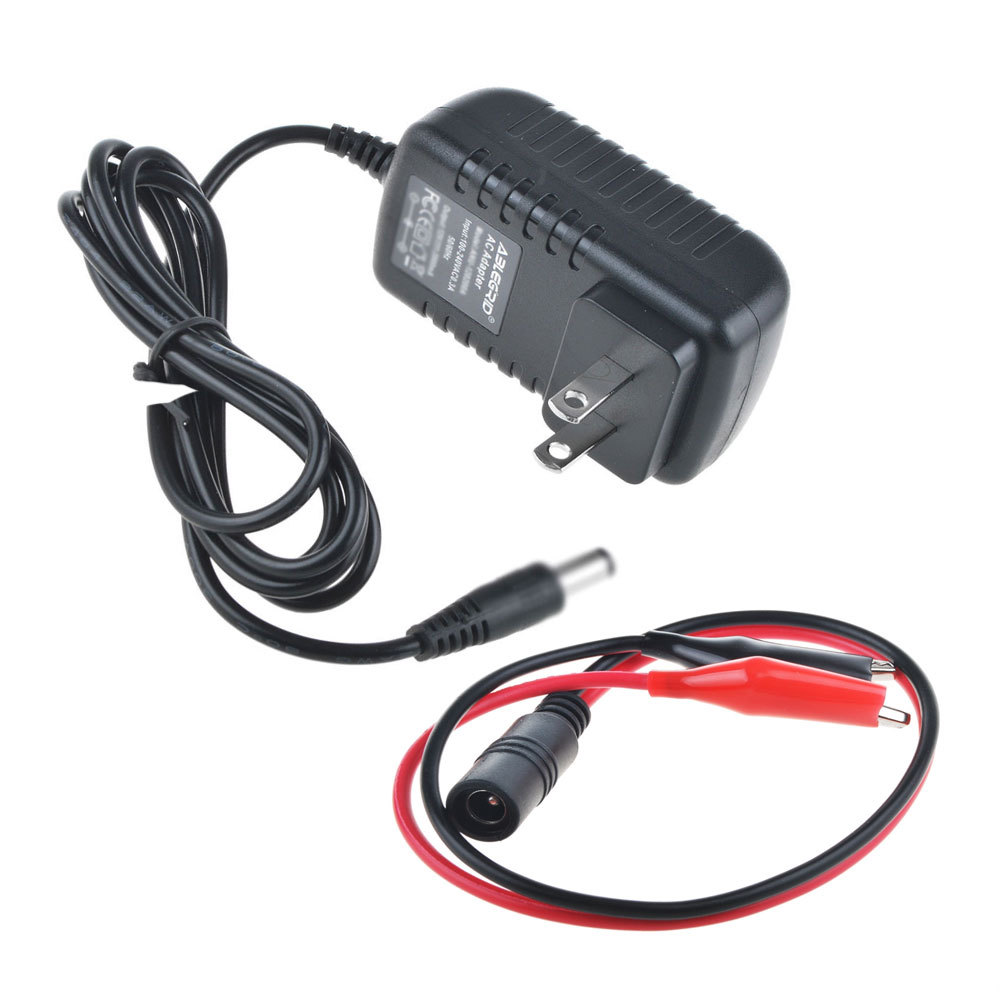DC 6V Clip Charger for Peg Perego Rocky Pony train Rider Ducati John deere Case