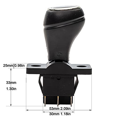 Forward, Stop, Reverse Stationary Handle Gear Switch for Kids Ride-On Car,