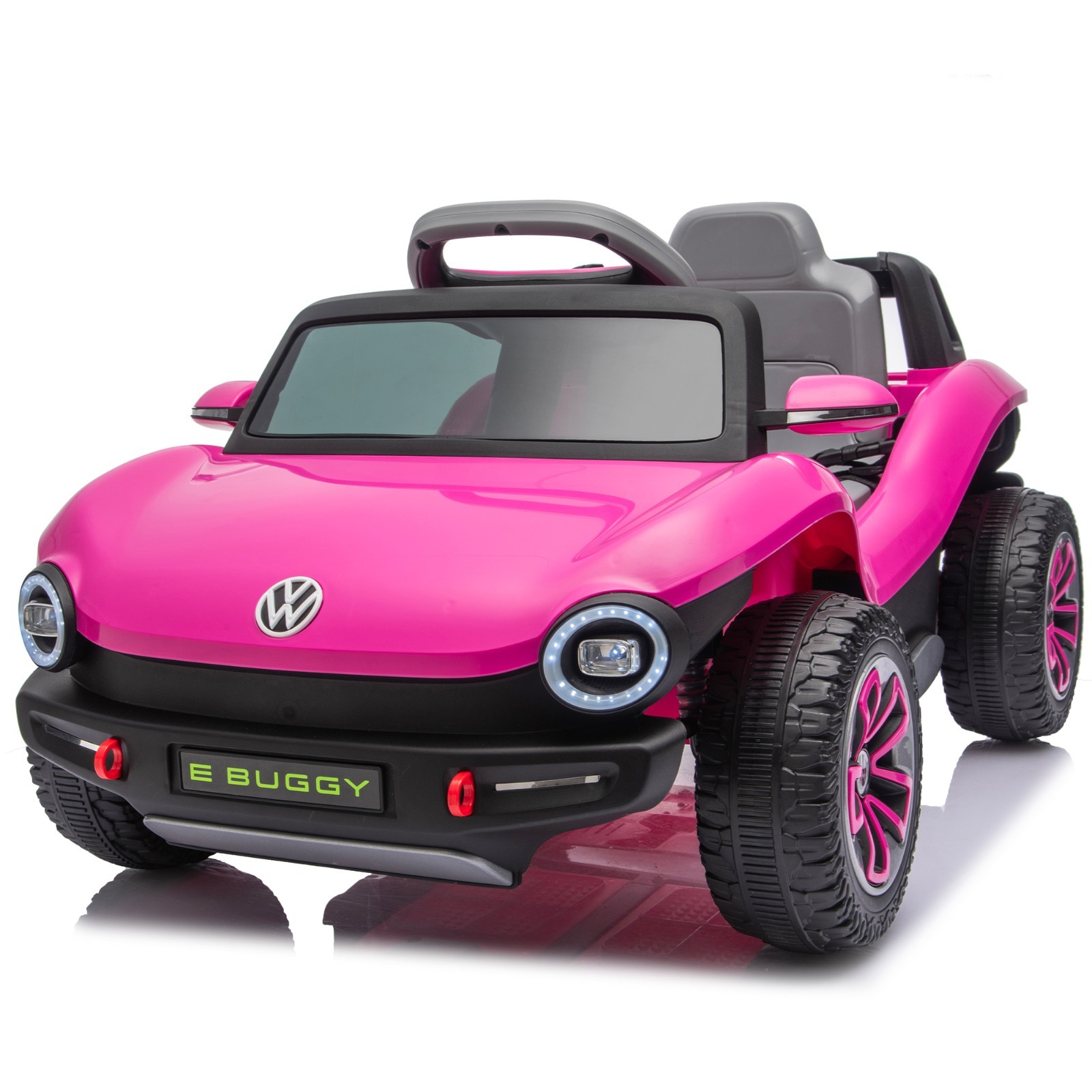 12V Kids Ride On Car w/Remote Licensed Volkswagen Beetle Electric Car 1.5-2.5MPH