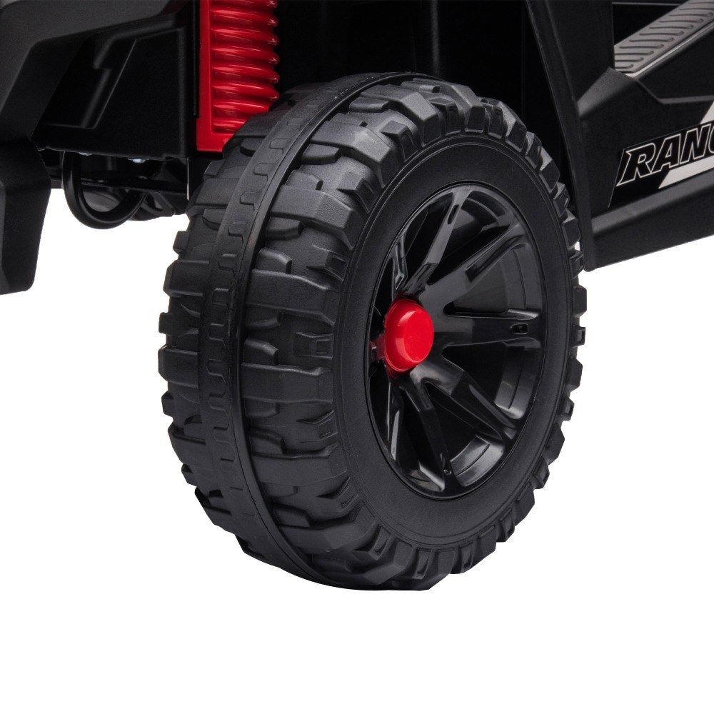 12V kids Ride On Mini UTV Electric Car Front LED Lights & Horn For Children