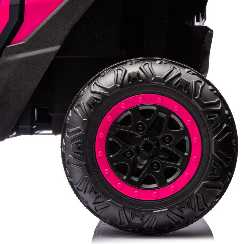 24V Kids Ride On UVT Car 4-Wheels Electric Car Toys Off-Road W/Remote for Kid 3+