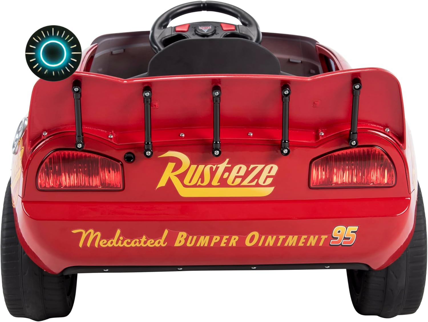 Huffy 6V Disney Pixar Lightning McQueen Ride-On Toy Kids Ages 3-7 Red FREE SHIP