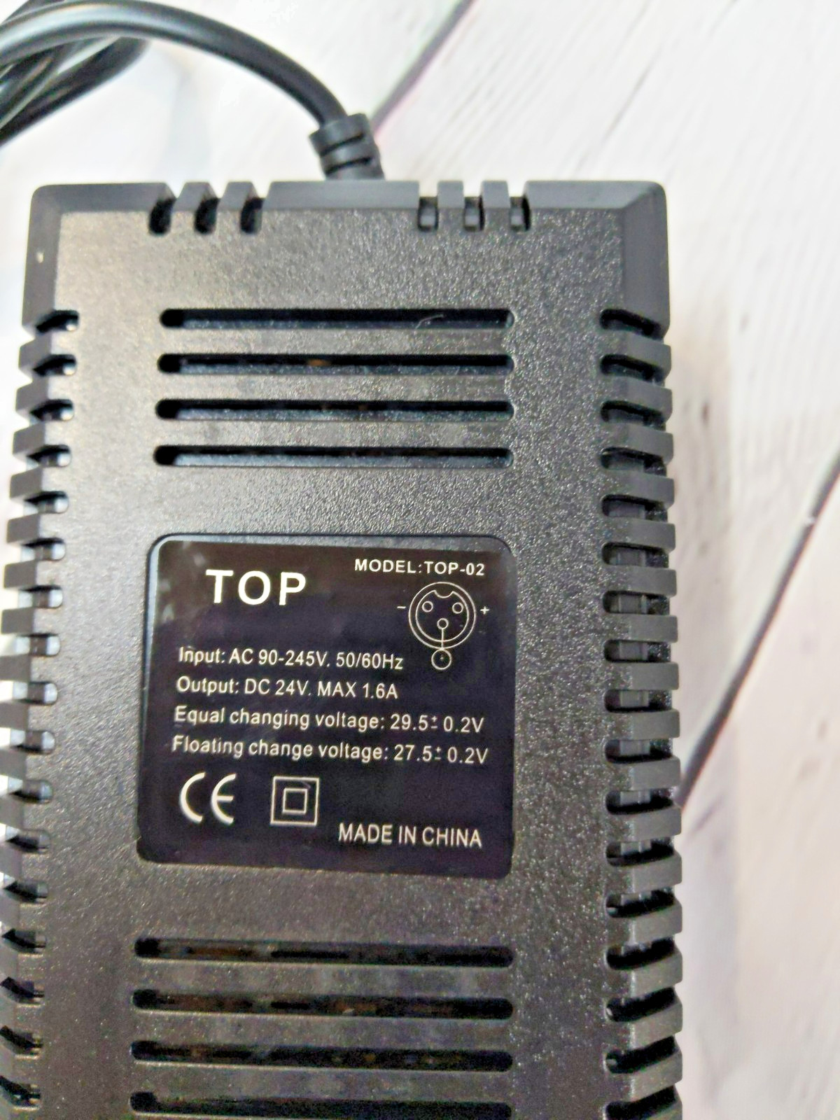 24V 3 Prong 1.6A Charger for 24V Razor Scooters