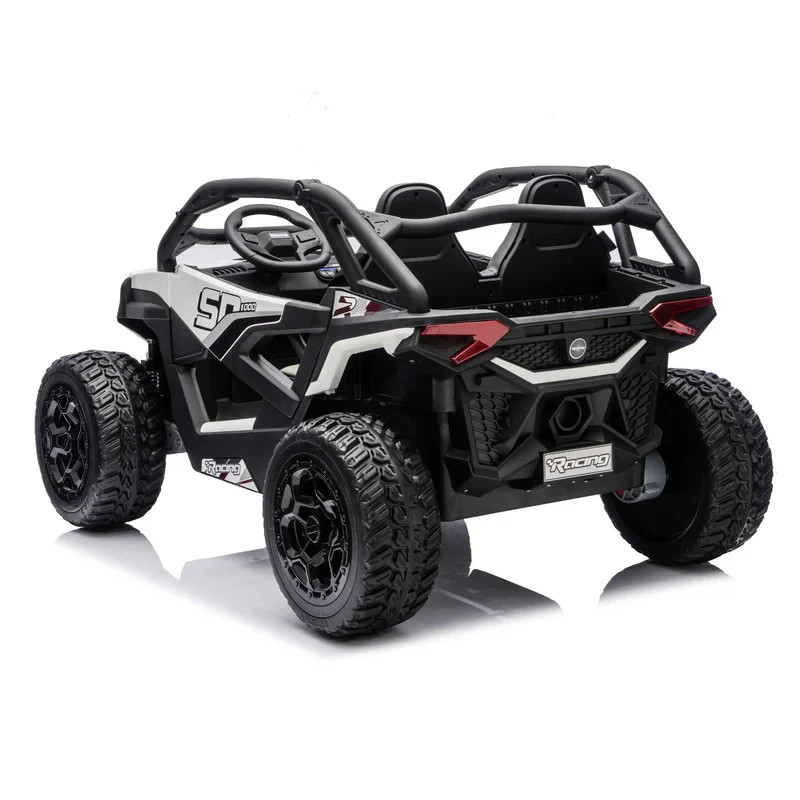 24V 4WD KIDS BOYS RIDE ON UTV CAR,TWO SEATER SHOCK OBSORVERS LED LIGHTS MP3+ RC