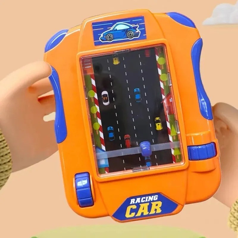1 Pc Kids Racing Adventure Handheld Car Game Non Electric Toy