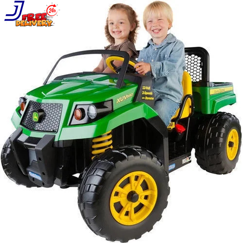 12V John Deere Gator XUV Battery Powered Ride-On Kids Ages 3-7 FREE SHIPPING