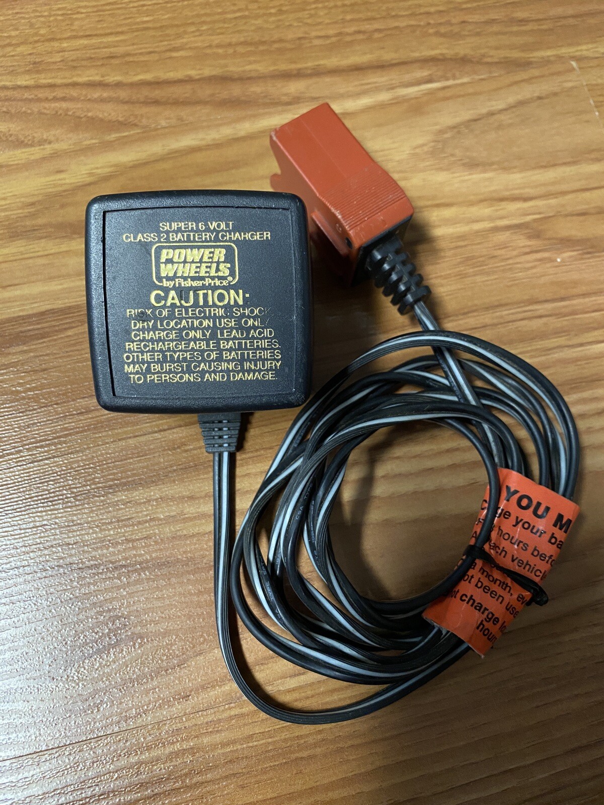 Fisher-Price Power Wheels 6 Volt Battery Charger BC-120-61200
