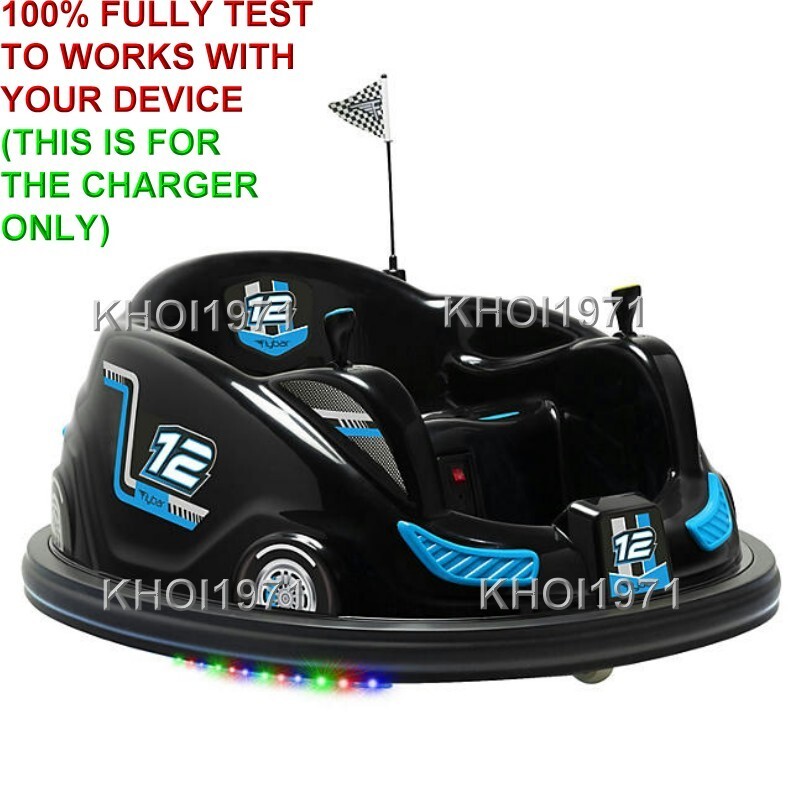 WALL charger AC adapter FOR Flybar Bumper Car Funpark ride on 12V-BATTERY